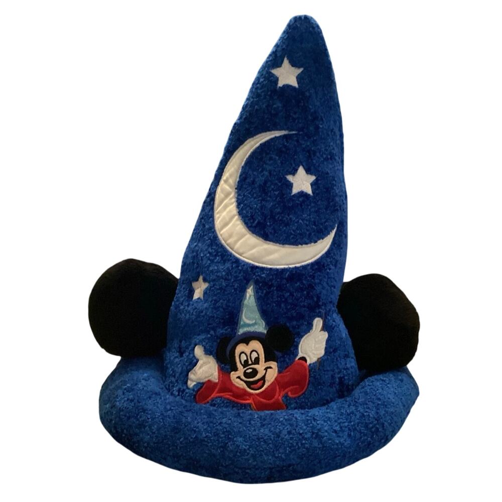 NWOT Disney Parks Fantasia Sorcerer Apprentice Mickey Mouse Wizard Hat Youth S